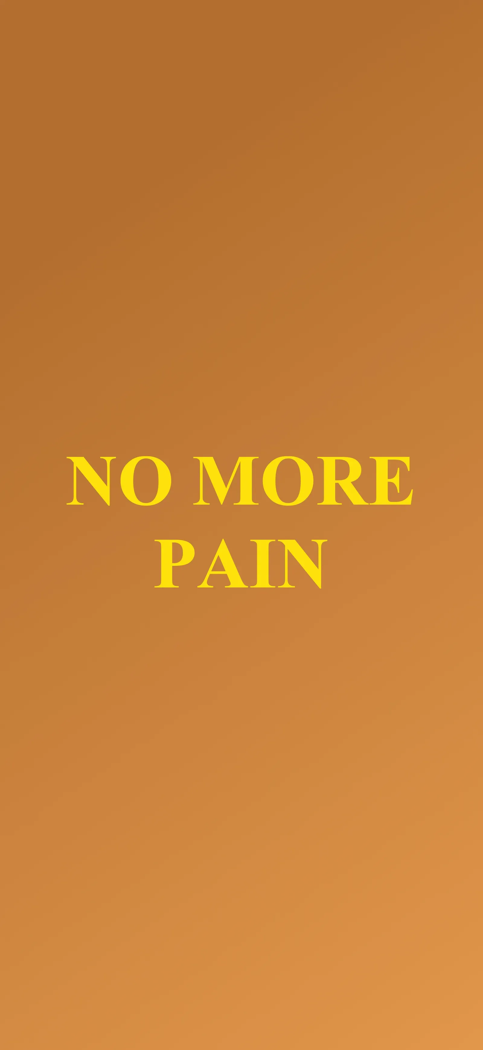 No more pain, The craft
